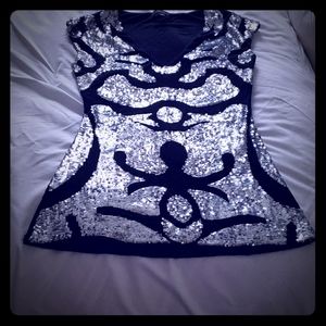 Sequin Design T-Shirt